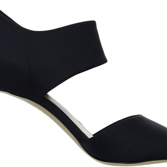 Via Spiga V-Tamie Stretch Fabric Stiletto Sandals - Picture 3 of 7